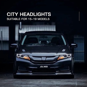 ไฟหน้าสำหรับ Honda CITY ปี 2015-2019 ชุดไฟหน้าแบบ Retrofit พร้อมไฟ LED <span class=keywords><strong>Daytime</strong></span> Running Light เลนส์ Bifocal ไฟซีนอน - Product Image 6