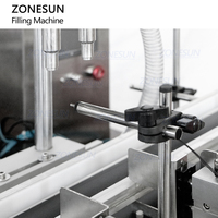 ZONESUN ZS-DTGT2 automatique Ketchup beurre d'arachide crème pour le visage confiture bouteille pompe à Piston miel épais pâte liquide Machine de remplissage