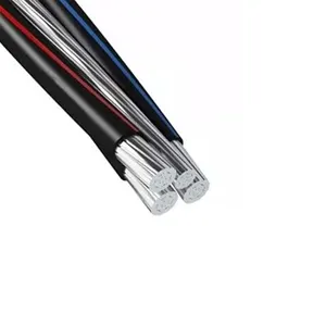 High Performance Icea S-76-474 Aluminium Conductor ABC Aerial Bundle Snail Duplex Service Drop Cable