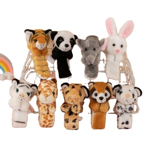 Großhandel Kuschel-Schnapparmbänder mit Tiermotiven, Plüschtier-Huggers, Plüsch-Schnapparmbänder - Product Image 1