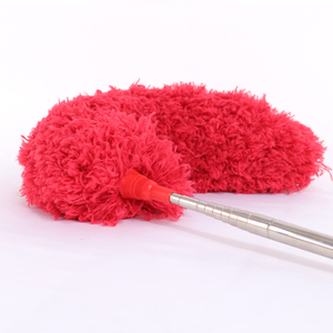 Trọng lượng nhẹ thép không gỉ <span class=keywords><strong>Telescopic</strong></span> mở rộng cực Slit bụi làm sạch Khăn lau bụi Kính thiên văn Rod - Product Image 2