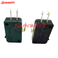 Microinterruptor de Plástico Verde de Alta Calidad de 3 Pines para Botones de Máquinas Arcade y Controles de Joystick SUNWAYT SW-YG7