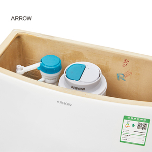 โถสุขภัณฑ์แบบชิ้นเดียวทรงสี่เหลี่ยม ยี่ห้อ ARROW รุ่น Modern Square ระบบ Dual-Flush แบบตั้งพื้น ผลิตจากเซรามิก พร้อมระบบ Wash Down - Product Image 4
