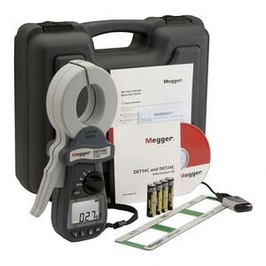 Medidor de Resistencia a Tierra Digital con Pinza DET24C con Almacenamiento y Descarga de Datos - Product Image 2