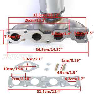 Convertidor Catalítico de Escape para Hyundai Sonata 2.4L 2009-2014, Sistema de Escape de Alto Rendimiento - Product Image 5