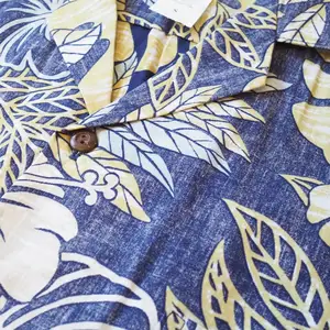 Oem Holiday 2024 Chemises hawaïennes 100% coton pour hommes, marque privée