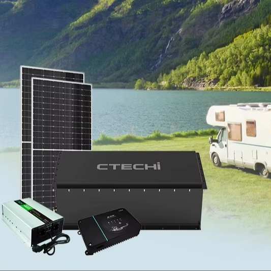 All in One Solar PV Inverter Battery Solar Energy Storage System Bms 12V 48v Lifepo4 RV Solar Panel Inverter Battery Kit