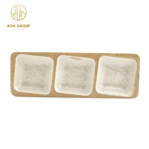 Plato <span class=keywords><strong>para</strong></span> Salsas <span class=keywords><strong>de</strong></span> Plástico <span class=keywords><strong>de</strong></span> Alta Calidad con 3 Compartimentos, Plato <span class=keywords><strong>para</strong></span> Salsas Irrompible <span class=keywords><strong>de</strong></span> <span class=keywords><strong>Melamina</strong></span> Japonesa <span class=keywords><strong>para</strong></span> Restaurante - Product Image 2