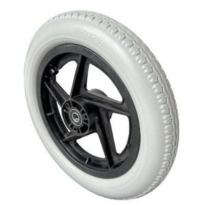 Pneu plein en mousse PU de 12 pouces pour fauteuil roulant Cheng Jin Vehicles, haute capacité de charge, résistant à l'usure, accessoire pour fauteuil roulant manuel - Product Image 4