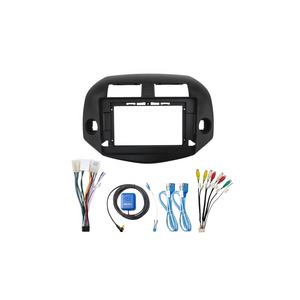 Accessoires pour autoradio Meihua, cadre en plastique pour autoradio, pour <span class=keywords><strong>Toyota</strong></span> <span class=keywords><strong>RAV4</strong></span> 2007-2012, garantie 1 an, ajustement parfait pour autoradio - Product Image 1