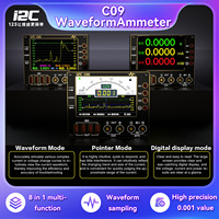 Multimètre numérique intelligent professionnel I2C C09 Voltmètre de banc pour électricien avec sélection automatique de plage