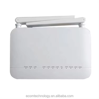Peralatan Optik Fiber ONU EG8145X6 WiFi 6 Berkualitas Tinggi ONT GPON XPON F6610M 4GE+1POTs+Antena 7DB 2.4G&5G WiFi