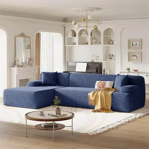 Ensemble de canapés design simple amovible en mousse haute densité canapé de salon de luxe haut de gamme vente en gros personnalisation offre spéciale