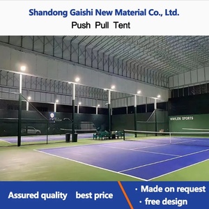 Auvent coulissant électrique, tente électrique à ouverture et fermeture électriques - Un parasol coulissant pliable, utilisé pour les toits sportifs - Product Image 2