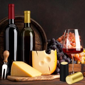 Échantillon gratuit, bouchons de <span class=keywords><strong>bouteille</strong></span> thermorétractables en PVC/aluminium avec logo personnalisé, 30*50mm, <span class=keywords><strong>champagne</strong></span>, rabat avec bande détachable, en plastique durable - Product Image 2