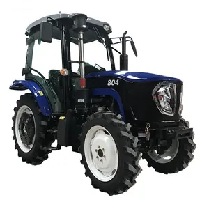 Máy Kéo 12 + 12 bánh máy móc nông nghiệp máy kéo 4WD 80hp nông nghiệp tu bánh xe máy kéo