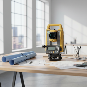 เครื่องวัดมุม GM52 รุ่น High Prism Free Total Station ความแม่นยำ 2 วินาที นำเข้าจากญี่ปุ่น ความแม่นยำ 2 วินาที GM52 - Product Image 4