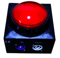 Contrôleur de bouton rouge Holi Powder Shooting Machine pour les événements de mariage Music Concert Stades Special CO2 Jet Fire Effect Parties