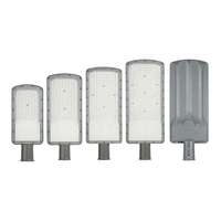 Lampadaire LED extérieur étanche IP65 en aluminium moulé sous pression pour éclairage commercial, routes publiques et parkings, 50W 100W 150W 200W