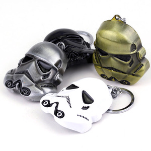 Portachiavi ZRM in Lega di Zinco Stile Vintage Leggero Impermeabile Tema <span class=keywords><strong>Star</strong></span> <span class=keywords><strong>Wars</strong></span> Stormtrooper Supereroe - Product Image 4