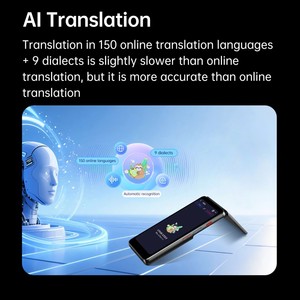 <span class=keywords><strong>Traducteur</strong></span> de langues T90 AI à reconnaissance automatique, écran IPS 5.3, traduction vocale et photo <span class=keywords><strong>en</strong></span> temps réel, double écran, 150 langues, hors <span class=keywords><strong>ligne</strong></span>/<span class=keywords><strong>en</strong></span> <span class=keywords><strong>ligne</strong></span> - Product Image 6