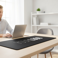 Tapis de Souris Grande Taille Personnalisé pour Bureau, Bords Cousus, Antidérapant en Caoutchouc, Tapis de Bureau de Grande Taille, Tapis de Souris Gaming en Stock – Offre Spéciale