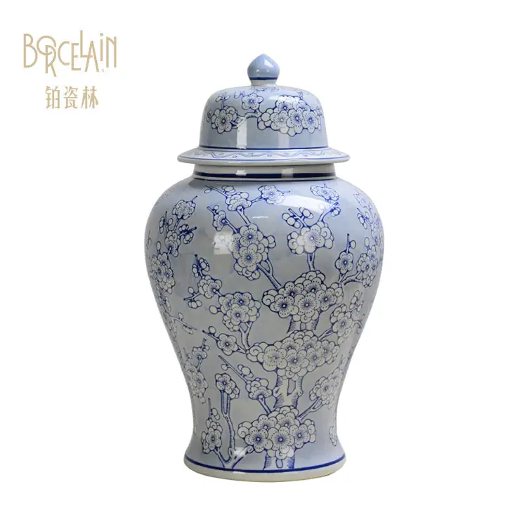 Vase de fleurs chinois en céramique, 1 pièce, décoration moderne en porcelaine, vente en gros, antique, pour maison, produits décoratifs