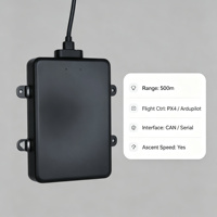 Yteq UHK500 Radar d'altitude UAV 500m pour drone de recherche et de sauvetage, capteur de hauteur à ondes millimétriques, interface PX4 Ardupilot CAN/UART embarquée