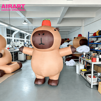 Costume de capybara personnalisé, vêtements de capybara gonflables et costume de capybara pour femmes