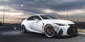 Runde lancio del nuovo prodotto per <span class=keywords><strong>Lexus</strong></span> IS 2022 2023 250 300 aggiornamento minigonne laterali per sopracciglia con ruota anteriore in resina stile artigianale - Product Image 4