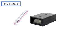 Lecteur de code QR à montage fixe YHD-M100D, module de scanner de code-barres intégré, interface USB COM A4 pour distributeurs automatiques, stock disponible