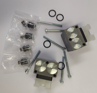 Bobine de valve électromagnétique proportionnelle 7625750, bobine en acier pour électrovanne, structure à cartouche unidirectionnelle 210 bars