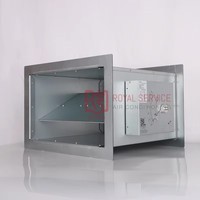 Régulateur de débit d'air mécanique à volume constant de type papillon RS-CAVC-Q, auto-alimenté, pour système de contrôle de débit d'air HVAC
