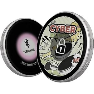 1.85 Inch Clear HD Screen Rechargeable AI <b>Pin</b> <b>Badge</b> Open Source Open API Bluetooth Upload OEM Custom Wearable Pendant - Product Image 1