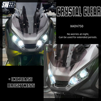 Accessoires pour moto Honda XADV750 - Ensemble de phares LED avant XADV 750 Phare avant