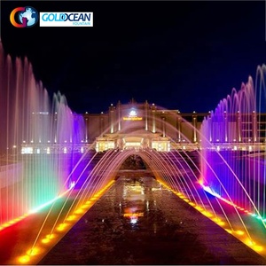 Nouvelle Fontaine d'eau dansante multicolore pour l'extérieur, design gratuit - Product Image 3