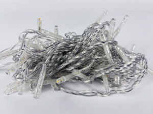 Catena di 100 Luci LED a Forma di Stella per Decorazioni Natalizie, Matrimoni, Feste e Illuminazione Festiva - Product Image 3