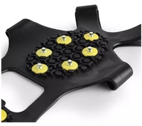 Crampons antidérapants en silicone pour chaussures et bottes d'extérieur, élastiques, antidérapants, crampons à neige