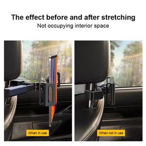Support de <span class=keywords><strong>tablette</strong></span> <span class=keywords><strong>pour</strong></span> appuie-tête de siège de <span class=keywords><strong>voiture</strong></span>, réglage rétractable <span class=keywords><strong>pour</strong></span> siège arrière, support universel <span class=keywords><strong>pour</strong></span> téléphone portable, pièces et accessoires de <span class=keywords><strong>voiture</strong></span> - Product Image 5