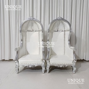<span class=keywords><strong>Cage</strong></span> à oiseaux romantique trône chaises Double places or rose pour mariage mariée marié fêtes d'anniversaire hôtel chambre salon - Product Image 3