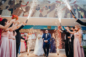 ミニ コールド パイロ 花火 受信機 ウェディング マシン ワイヤレス 花火 コールド ファイア ファウンテン ウェディング パーティー ステージ ハンドヘルド - Product Image 6