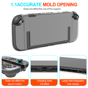 <span class=keywords><strong>เคส</strong></span>ป้องกันแบบแข็ง PC ใสสำหรับ <span class=keywords><strong>Nintendo</strong></span> 2025 <span class=keywords><strong>Switch</strong></span> ผู้เล่น2คน<span class=keywords><strong>เคส</strong></span>แบบเต็มตัวบางทนทานฝาครอบแบบจับสำหรับ Joy-CON - Product Image 4