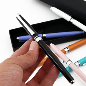Vente flash - Stylo à bille en métal avec logo personnalisé, encre gel, largeur 1,0 mm, coloré, pour usage professionnel et cadeau, fabrication directe - Product Image 5