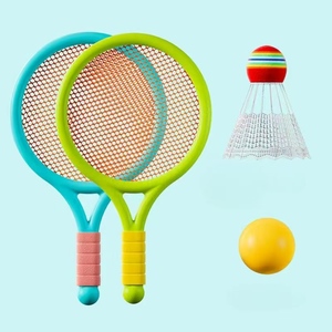 Ensemble de badminton et de tennis pour enfants, raquette de tennis durable pour enfants, pour débutants, jouets de plage, intérieur et extérieur, garçons - Product Image 3