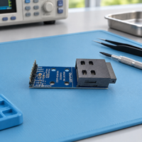 Module optique HPC 1.6T pour centre de données, vérification de l'alimentation sur carte de test d'alimentation OSFP-XD, unité d'entrée I2C 3.3V DC 2A
