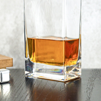 Decantador de Whisky de Cristal Transparente de 850 ml con Logotipo Personalizado, Estilo Clásico, Juego de Bar para el Hogar para Uso Diario
