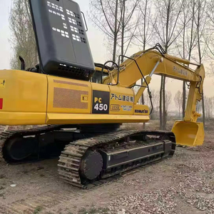 Excavadora de cadenas usada Komatsu PC450, motor diésel, modelo 2023, 45 toneladas, excelente estado, equipo de construcción de alta eficiencia - Product Image 1