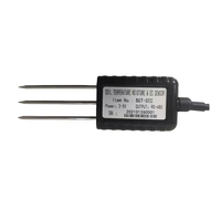 Transmetteur industriel de température, d'humidité et de conductivité électrique du sol avec interface Modbus RS485/RS232 pour la surveillance intelligente de l'irrigation en serre