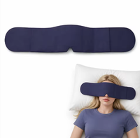 Masque oculaire de sommeil profond à pression microscopique double face, technologie scientifique, soulagement de la fatigue, design de logo personnalisable