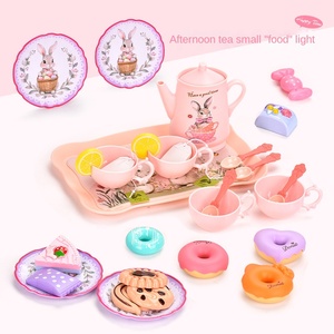 Mini tazze <span class=keywords><strong>da</strong></span> tè in plastica per bambini con Design a base di coniglio per <span class=keywords><strong>giochi</strong></span> di ruolo pomeridiani per ragazze, Set <span class=keywords><strong>da</strong></span> tè completo <span class=keywords><strong>da</strong></span> 2 a 14 anni - Product Image 2